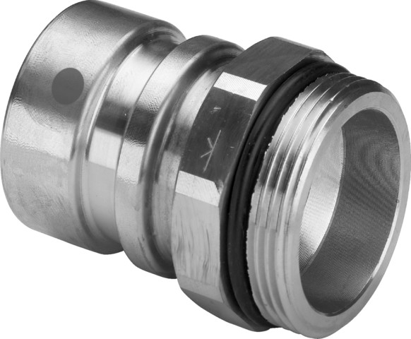Viega Übergangsstück mit SC Geopress 9621TW in 32mm x G1 1/2 Rotguss