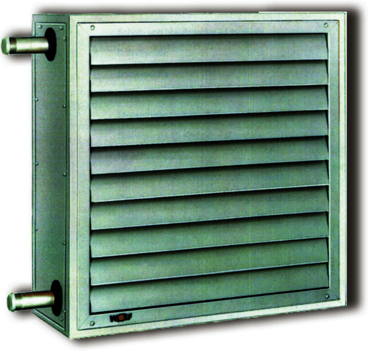 Wolf Luftheizer LH-EC63 Typ 3 -230V Wärmetauscher Kupfer-Aluminium