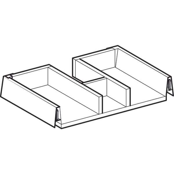 Geberit Schublade mit Ausschnitt für US Waschtisch Smyle, Breite 90 cm