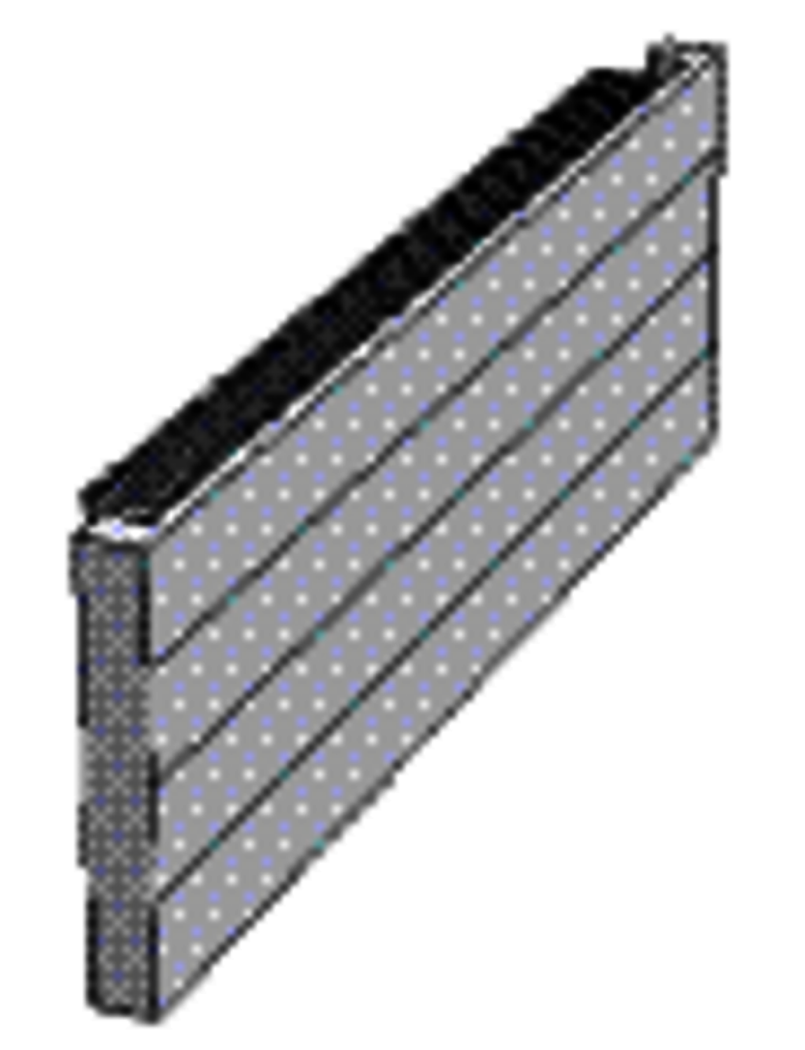 ZE HEW Radiapanel Compl. HL63/28-1400 630x63x1400 RAL 9016 AB V014