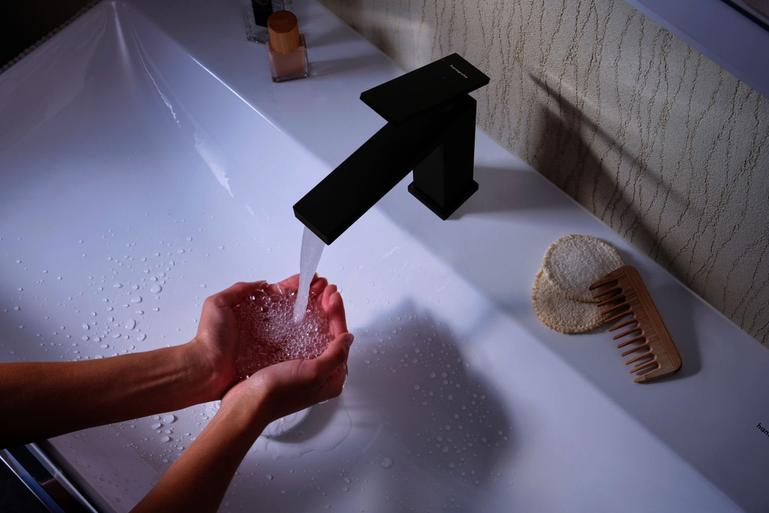Hansgrohe WTM 110 Tecturis E CoolStart  EcoSmartu.  o. Ablaufgarnitur MSW