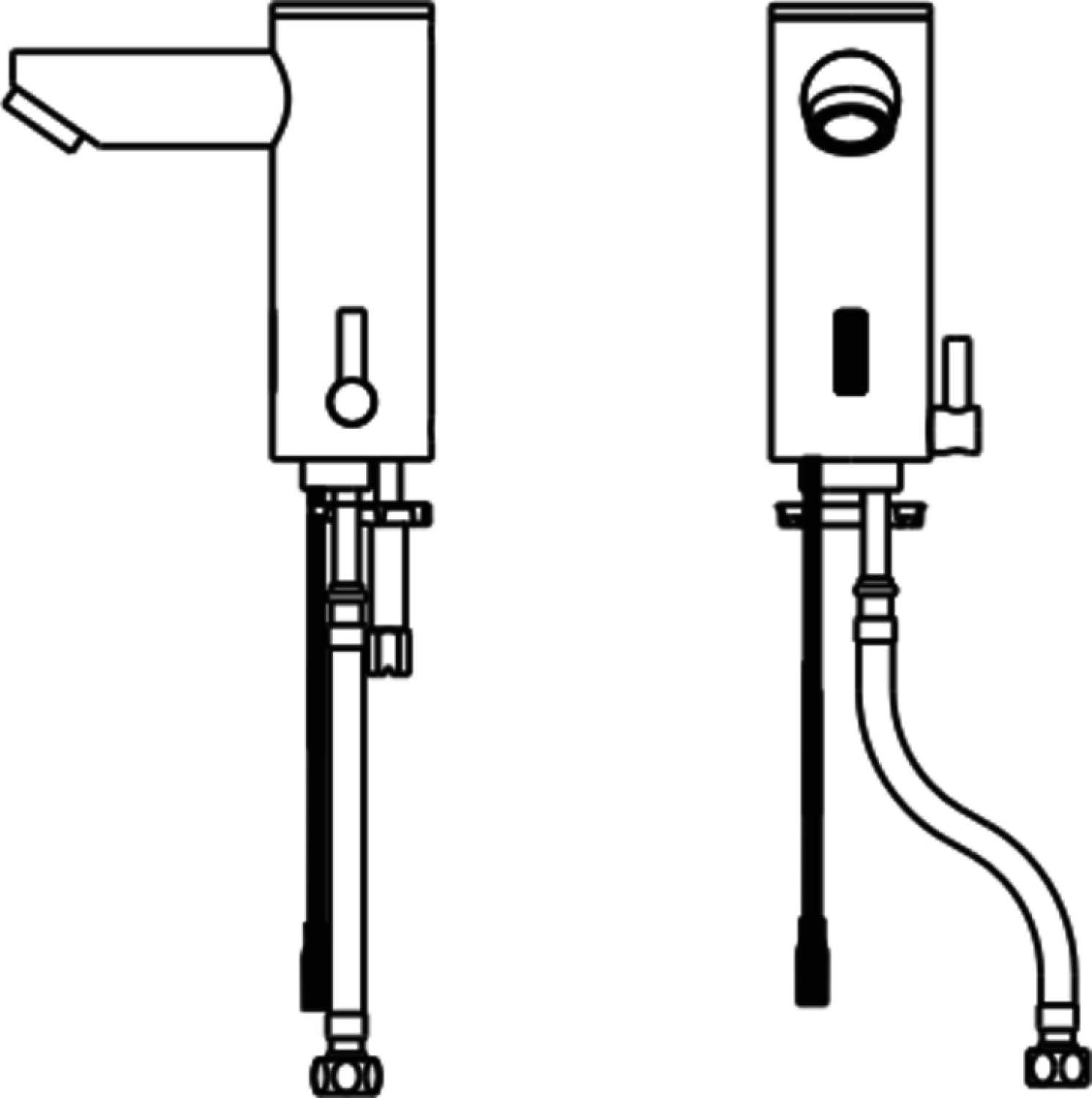 Armatur Saniline Style Vorgemischtes Wasser/Kaltwasser Batterie