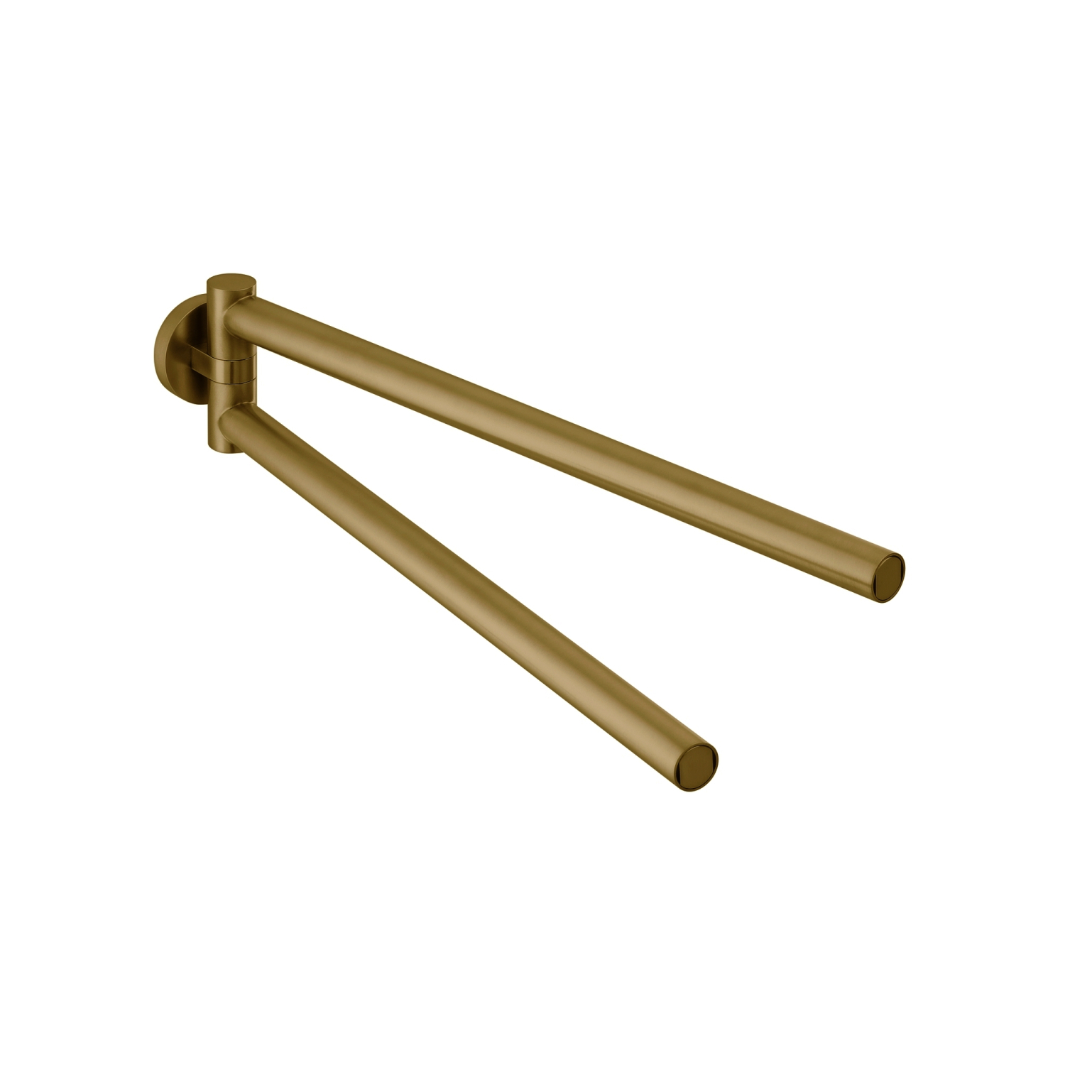 LIVING Handtuchhalter 340mm zweiteilig Brass Steel