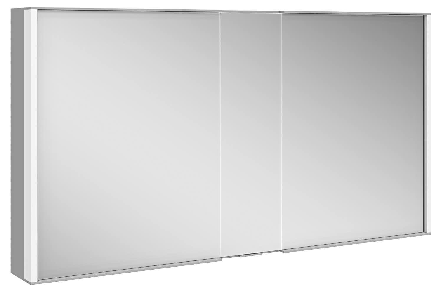 KEUCO Spiegelschrank Royal Match 12805, silber-eloxiert, 1300 x 700 x 160 mm