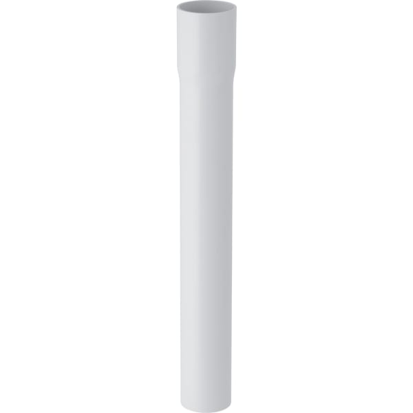 Geberit Spülbogenverlängerung gerade mit Steckmuffe weiß-alpin d44 L:50cm