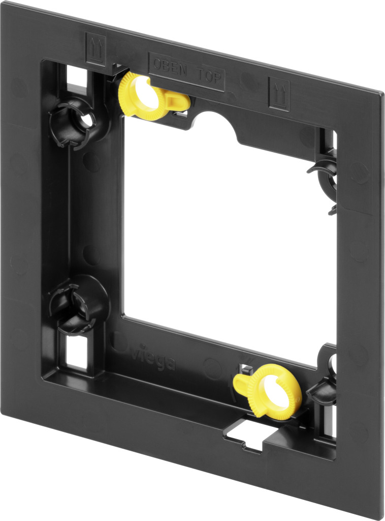 Viega Urinal-Grundrahmen 8580.25 aus Kunststoff/schwarz Viega Urinal-Grundrahmen 8580.25 aus Kunststoff/schwarz