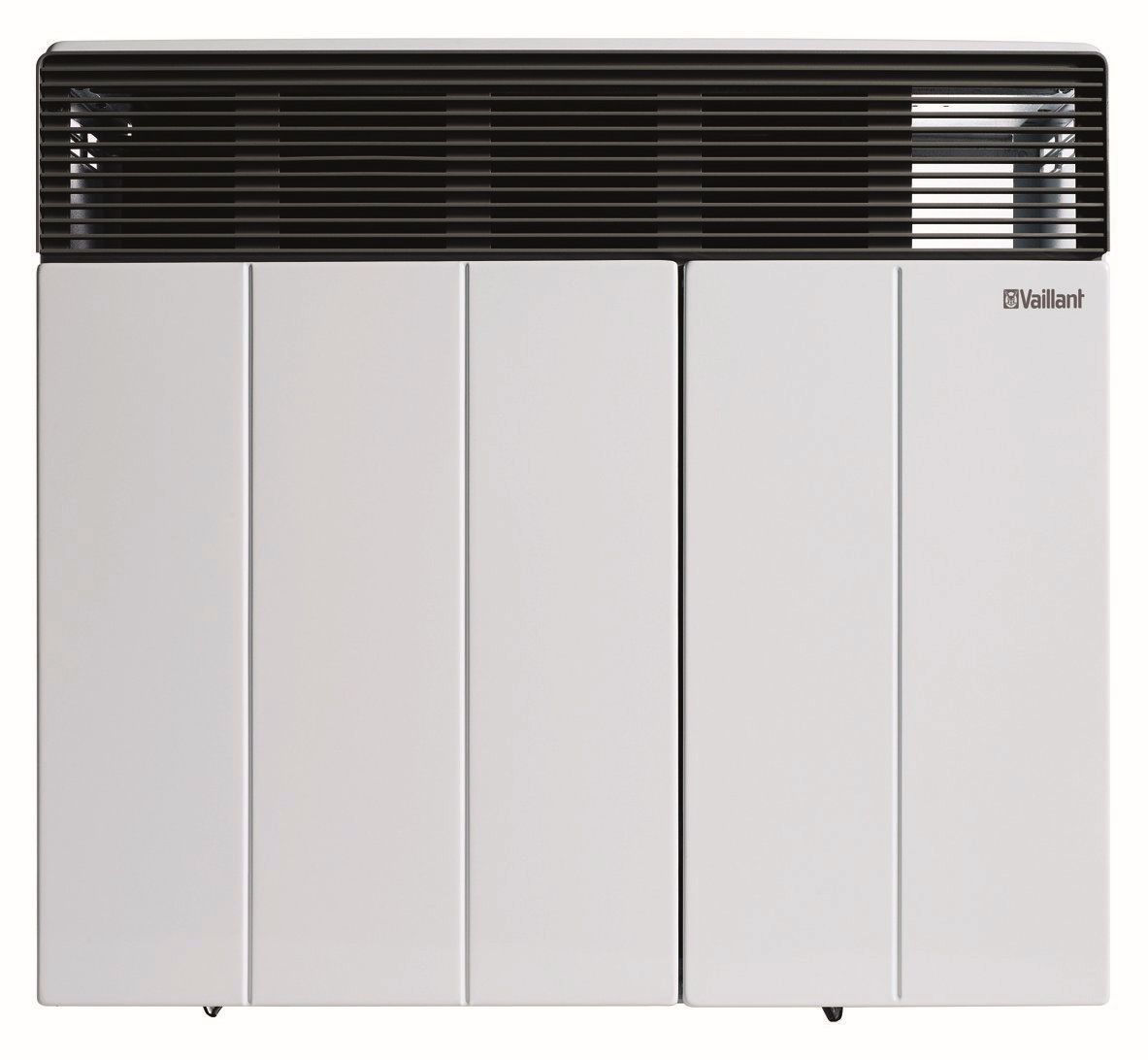 Vaillant Gas-Raumheizaut. VGR-sine 51/4E für Außenwandanschluss, cremeweiß/grau