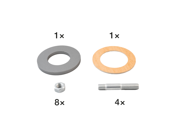 BIRAL Zubehör HLKKS Zwischenstück Z41, DN50, 10mm