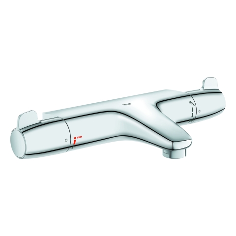 GROHE THM-Wannenbatt. Grohtherm Special 34671 o. S-Anschl. u. Abdeckungen chrom