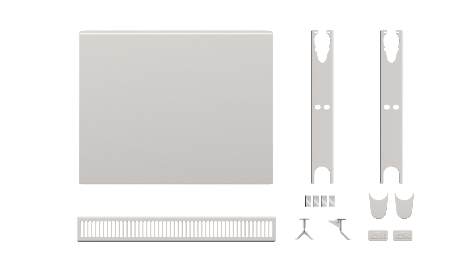 Kermi Upgrade Set Plan K 11/12 600x800 RAL 9016