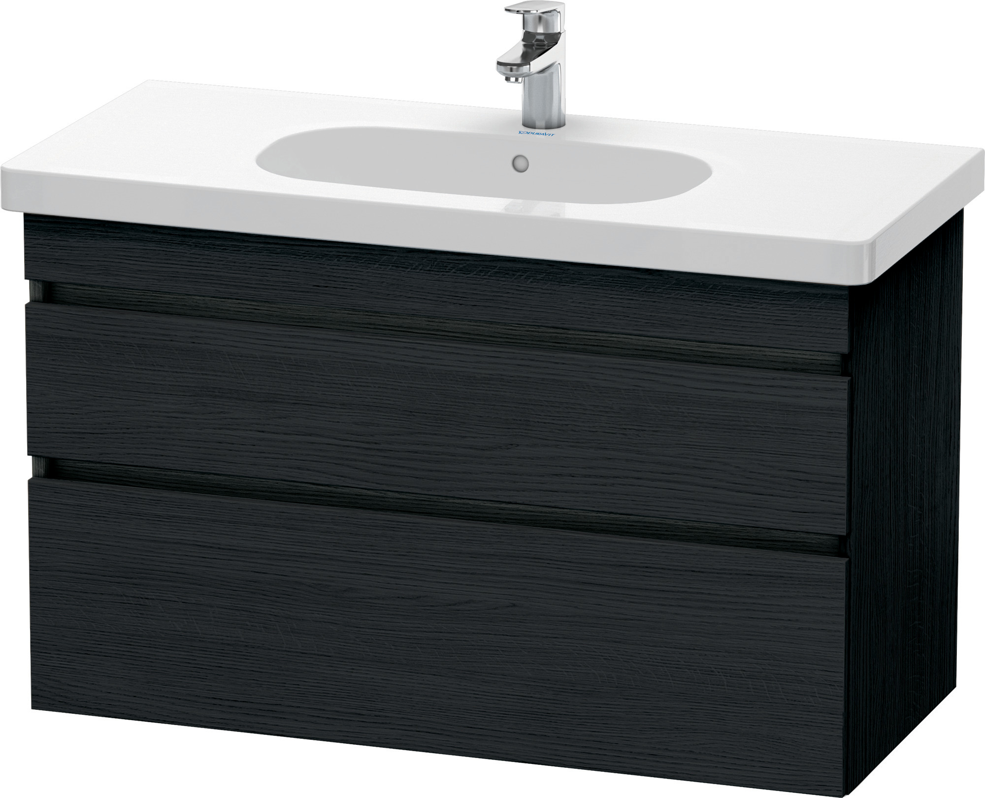 Duravit WTU wandh. DuraStyle 453x1000x610mm 2SchKa,034210, Eiche Schwarz