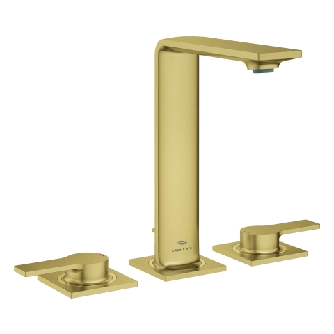 GROHE 3-Loch-WT-Batterie Allure 20188_1 mit Hebelgriffen cool sunrise gebürstet