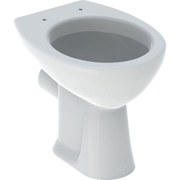 Geberit Renova Stand-WC Flachspüler Abgang horizontal, weiß