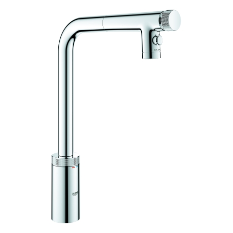 GROHE EH-SPT-Batterie Minta SmartControl 31889 azb. Laminarauslauf chrom