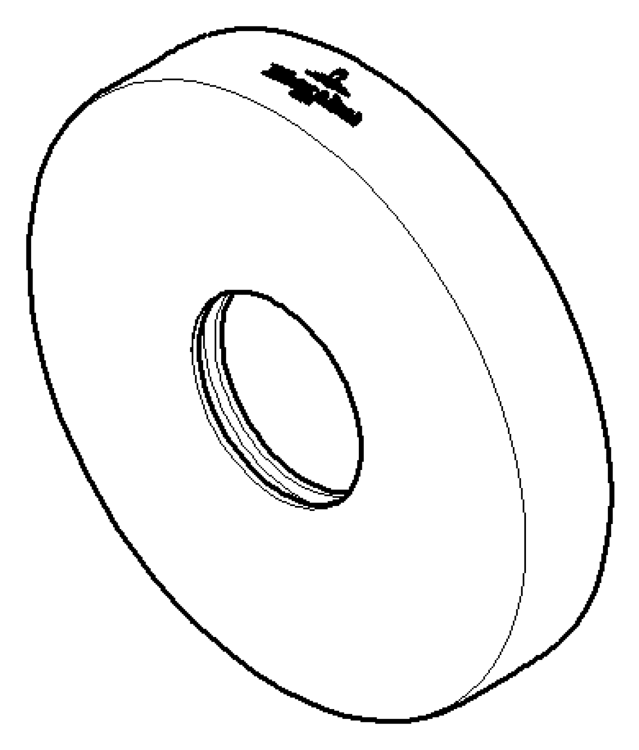DO Rosette ERSATZTEILE 082762501 D 55 x 9,5 x 18,5 mm Chrom