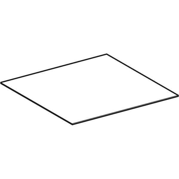 Geberit Abdeckplatte /Glas für Seitenschrank Acanto, sand