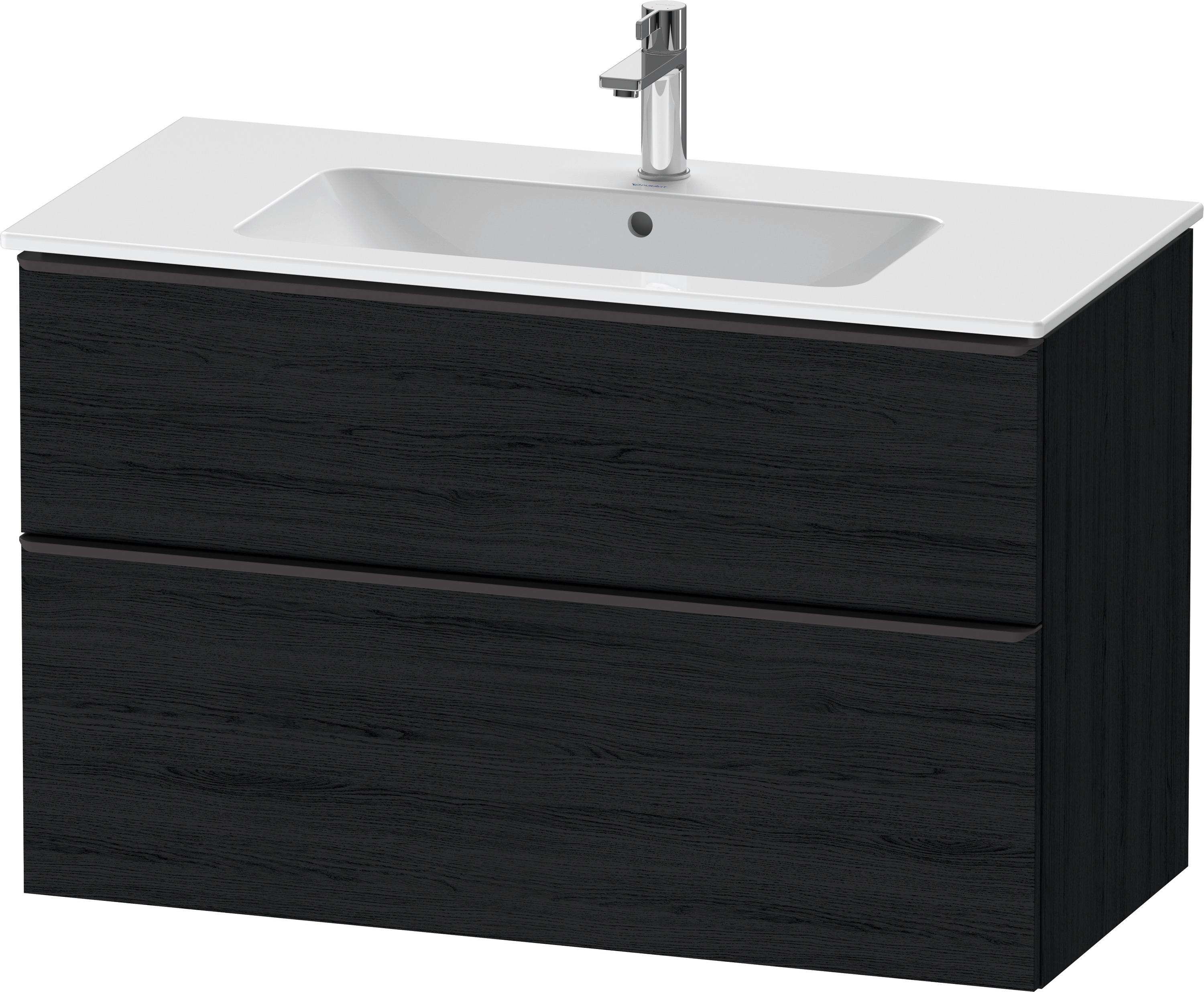 Duravit D-Neo WTU,Ausz:1,Schubk:1,GR:Dia.Schw 1010x462x625mm,Wdh,Eiche Schwrz.Matt,Dek