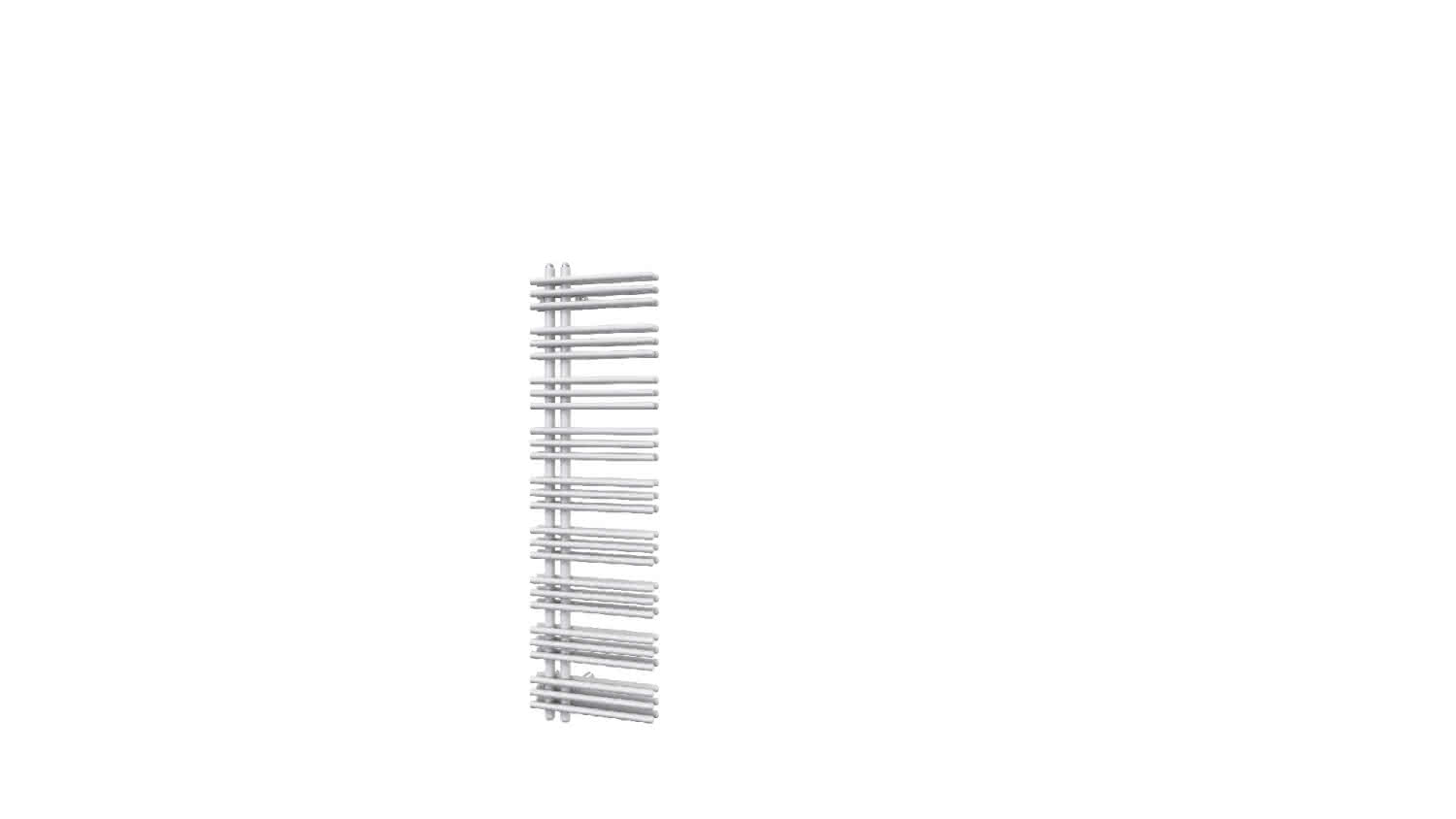 Zehnder Yucca RAL 9016 BH=1304/BL=378mm YAD 130-040 doppellagig