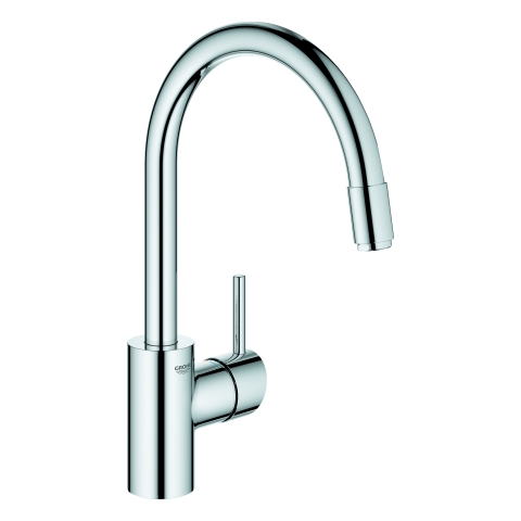 GROHE EH-SPT-Batterie Concetto 32663_3 hoher Ausl. ausziehbare. L-Brause chrom