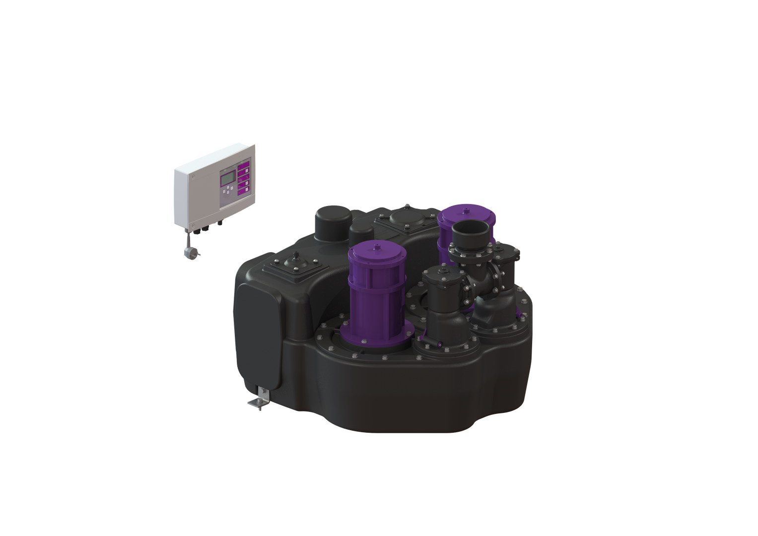 KESSEL-Hebeanlage Aqualift L Pro Duo, Comfort, SPF 1400-S3