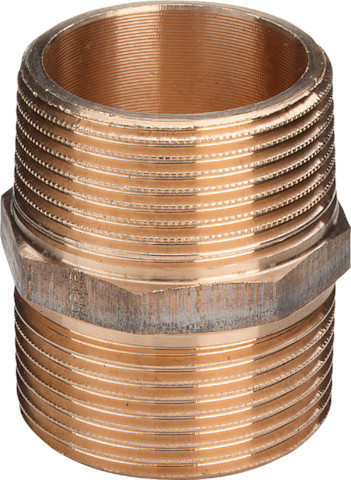 Viega Doppelnippel 3280 in R1/4 Rotguss