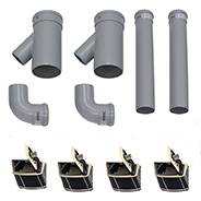 Vaillant Erweiterungsset 4er-Kaskade DN 130 PP f.ecoTEC plus/5-5 und COMPACT/4-5