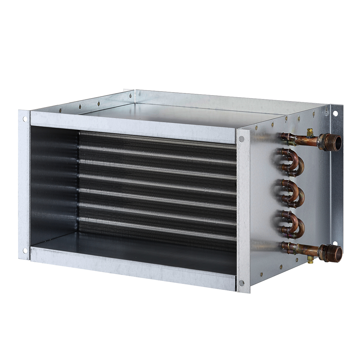 Helios WHR 2/40/20 Warmwasser-Heizreg. f. Rechteck-Kanäle