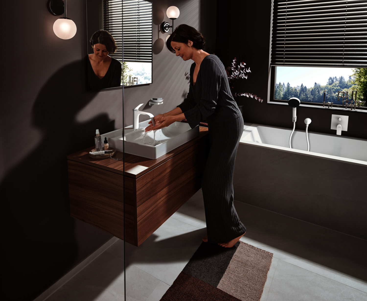 Hansgrohe Waschtischmischer 110 Vivenis ohne Ablaufgarnitur mattweiss