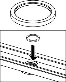 TECE-Ersatzteil Tauchrohrdichtung