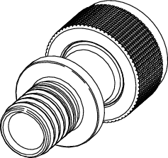TECEflex Schnelladapter gerade, Dim. 16 x 1/2", Si-Bronze