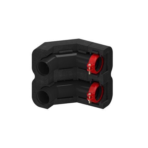 Flamco Winkelanschluß BigFixLock, 1 Paar DN 150 (168,3), 700 kW