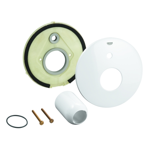 GROHE Rosette 46905 moon white