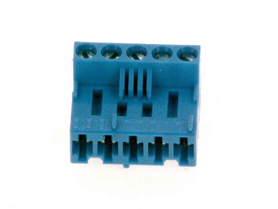 BOSCH Ersatzteil TTNR: 7747023704 Anschlussklemme 5-pol blau SG everp