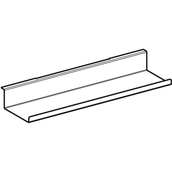 Geberit Abdeckung für iCon Wandablage B:45cm, lava matt