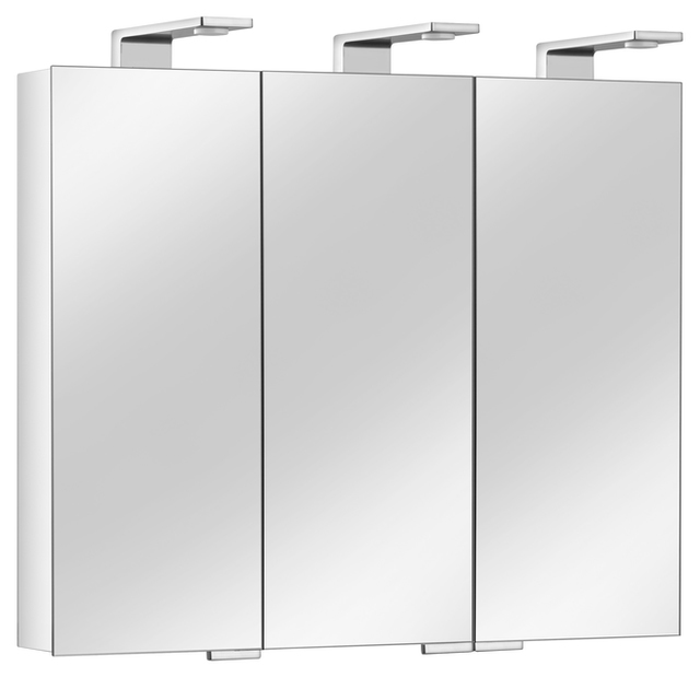 KE Spiegelschrank Royal Universe 12704, 3-trg., sil-elox., 1000x752 mm