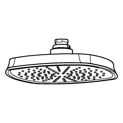 GROHE Kopfbrause Grandera 210 26898 Strahlart Rain chrom