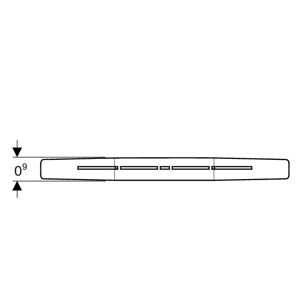 Geberit CleanLine50 Verbindungsstück