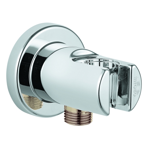 GROHE Wandanschlussbogen Relexa 28679 DN15 eigensicher mit Wandbrauseh. chrom