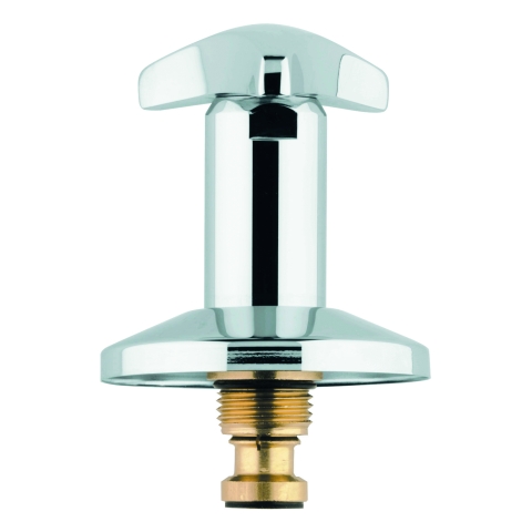 GROHE Oberteil 11501 für UP-Ventile Trecorn Griff Markierung blau 1/2" chrom GROHE Oberteil 11501 für UP-Ventile Trecorn Griff Markierung blau 1/2" chrom