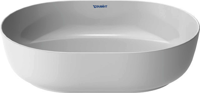 DU Aufsatzbecken Luv 500x350mm geschl.,o.ÜL,o.HLB,weiß/weiß sdm.