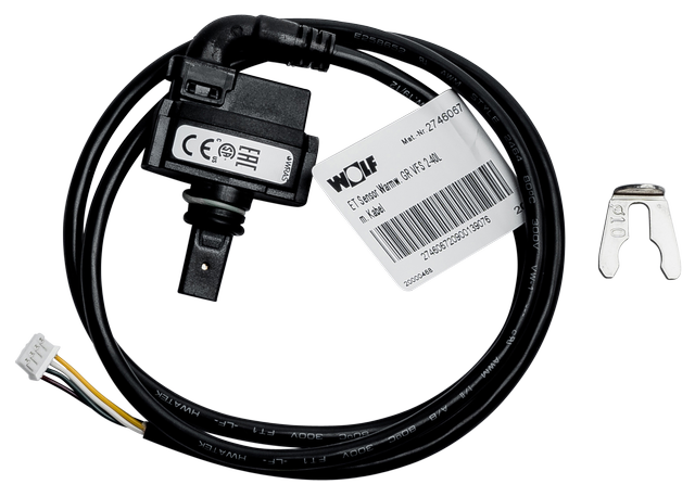 Wolf Sensor Warmw. GR VFS 2-40L m. Kabel für FWS-2-80