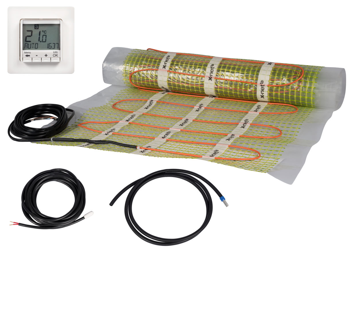 Kermi x-net +e11 Komplettset 6,0 m2 900 W mit Regler