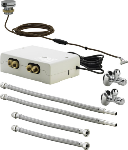 Viega Funktionseinheit Multiplex Trio E 6146 in Messing verchromt