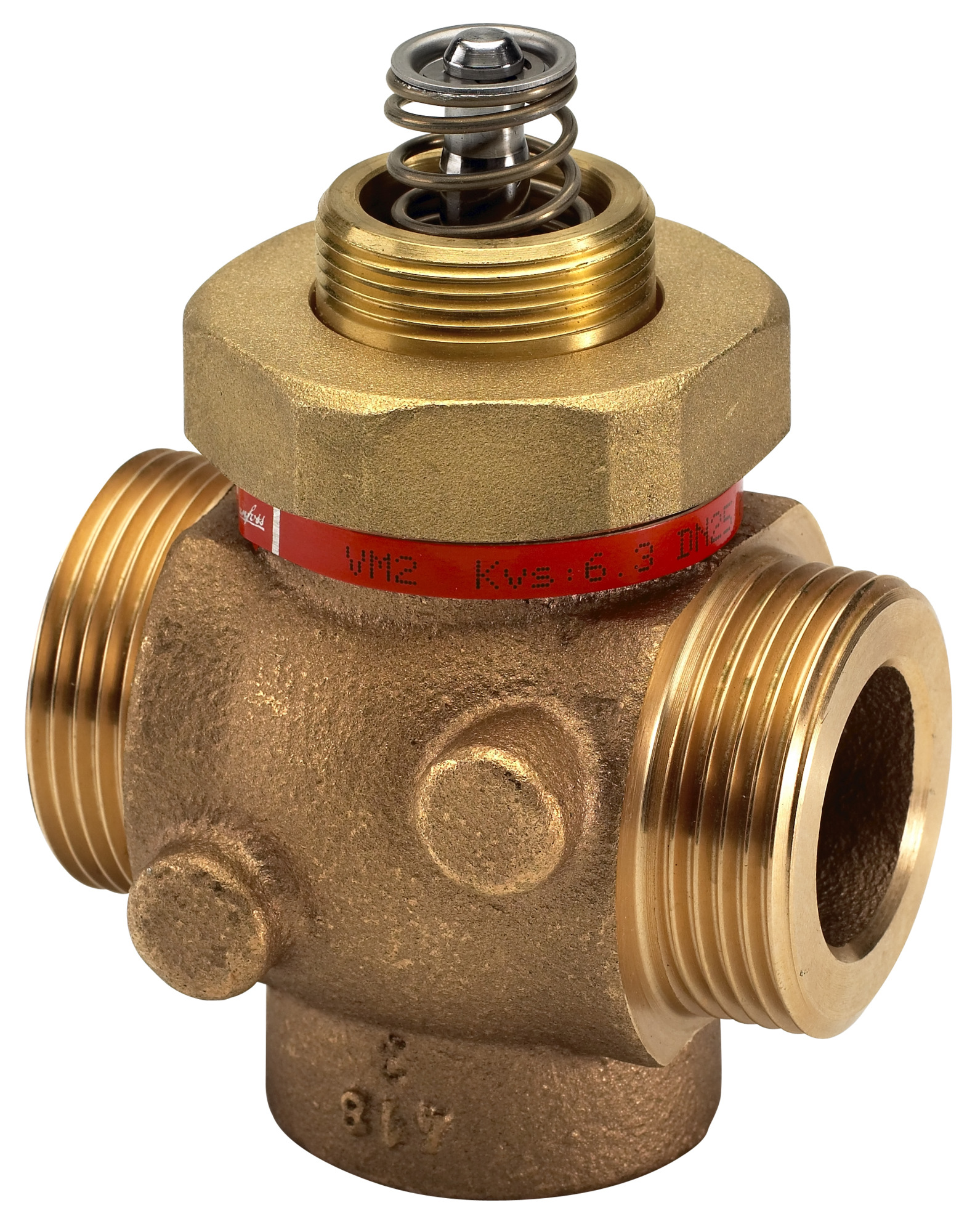 Danfoss Durchgangsventil VM2 DN32 Kvs 10,0, PN25, RG5, G13/4A