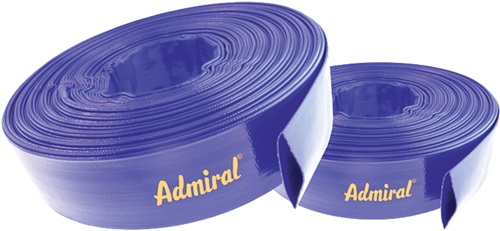 Flachschlauch Admi®Flat ID 152mm L.50m blau Rl.ADMIRAL Flachschlauch Admi®Flat ID 152mm L.50m blau Rl.ADMIRAL