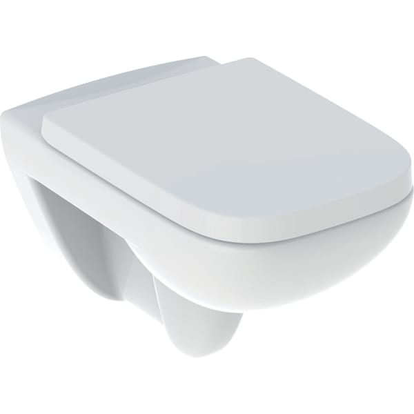 Geberit Renova Plan Set Wand-WC mit WC-Sitz Tiefspüler, Rimfree, T:54cm, weiß Geberit Renova Plan Set Wand-WC mit WC-Sitz Tiefspüler, Rimfree, T:54cm, weiß