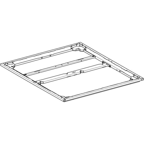 Geberit Duofix Installationsrahmen, 100x80 cm für fünf Füße
