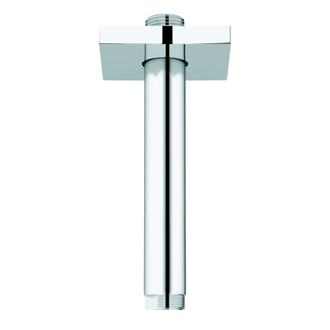 GROHE Deckenauslass Rainshower 27485 eckige Rosette Länge 142mm chrom