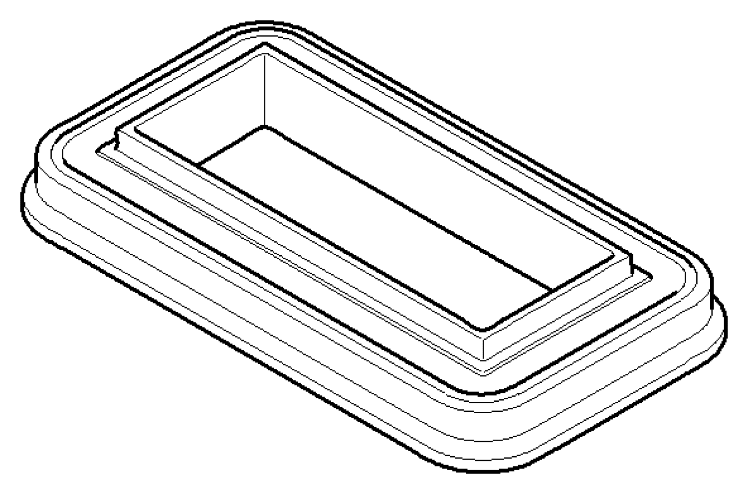 DO Dichtung ERSATZTEILE 091403106 70 x 39 x 9,70 mm