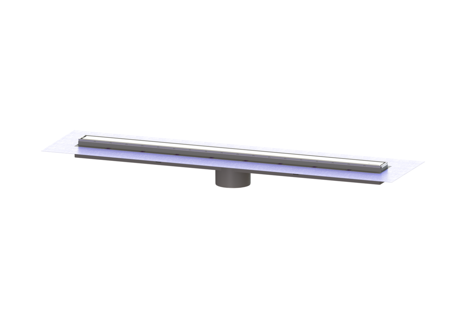 KESSEL-Aufsatzstück Linearis Comfort L: 1150 mm, System 125, WaD, K 3